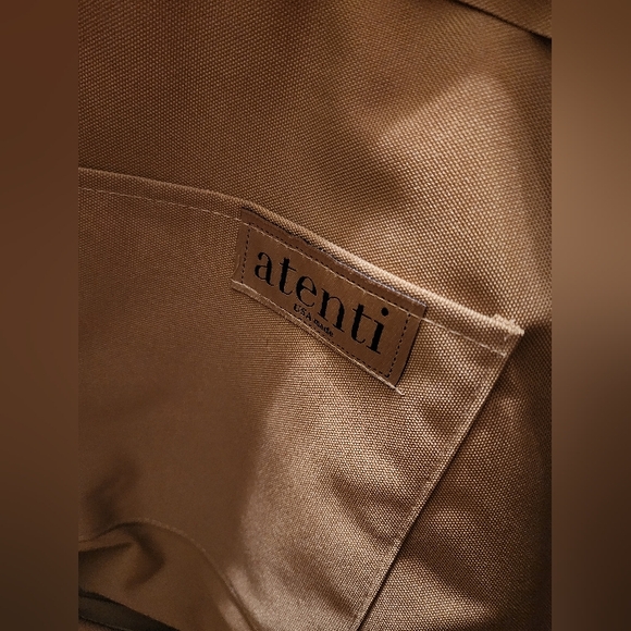 Atenti Overnighter Bag, Tapestry and Leopard Print, Never Used - Picture 8 of 11